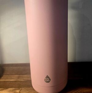 Tal 40 Oz Pink Stainless Steel Tumbler WM 2028 Leak Resistant Lid